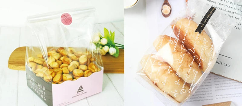Clear Cake Box with Handle — Portable PET Plastic Gift & Cupcake Packaging (10 pcs)