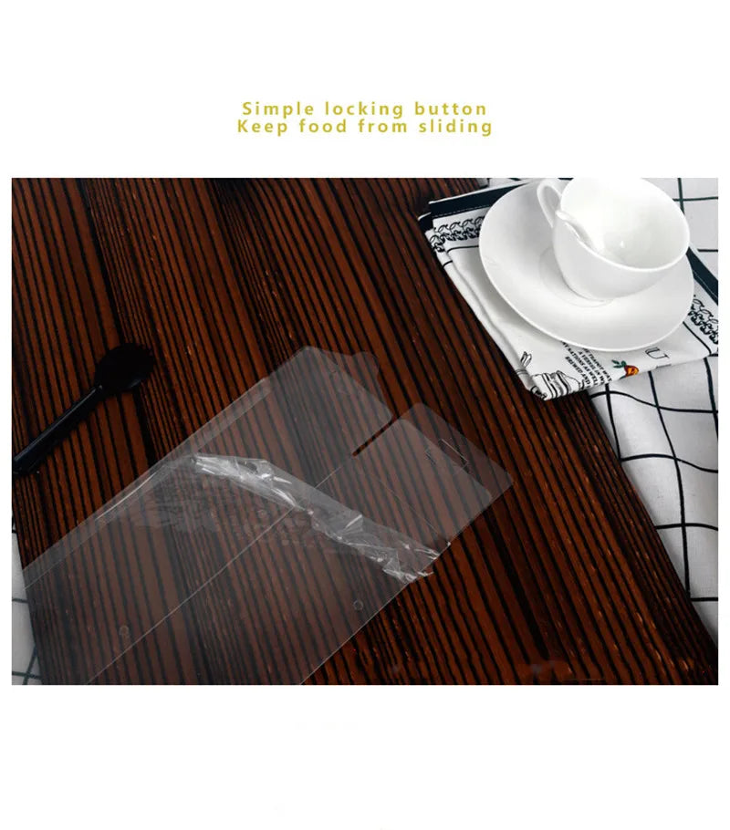 Clear Cake Box with Handle — Portable PET Plastic Gift & Cupcake Packaging (10 pcs)