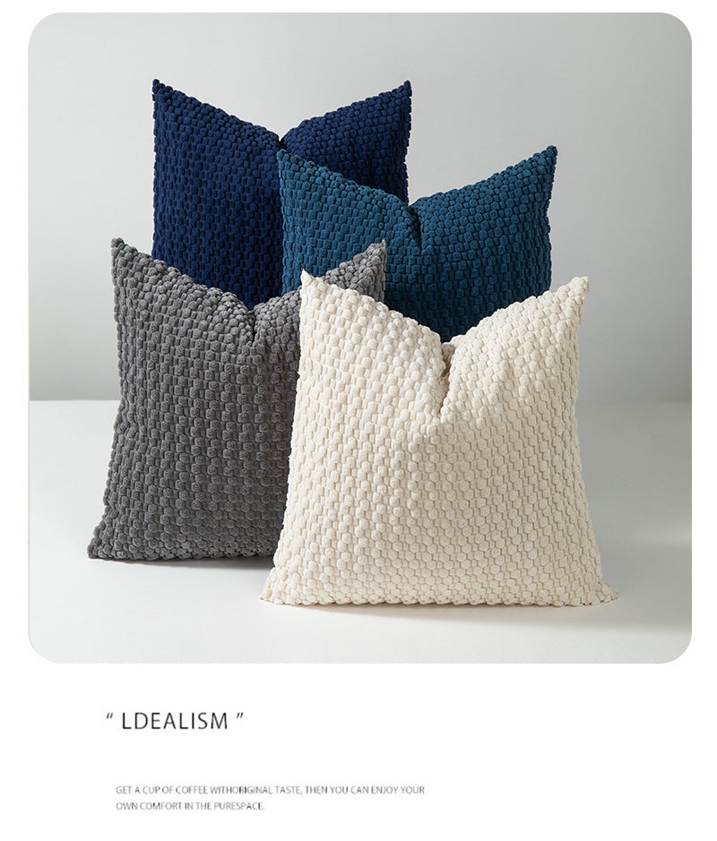 Corduroy Throw Pillow Cover — Soft Textured Cushion Cover for Sofa & Living Room
