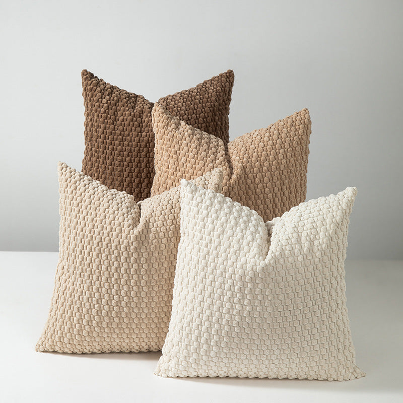Corduroy Throw Pillow Cover — Soft Textured Cushion Cover for Sofa & Living Room