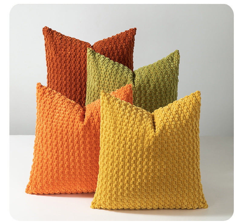 Corduroy Throw Pillow Cover — Soft Textured Cushion Cover for Sofa & Living Room