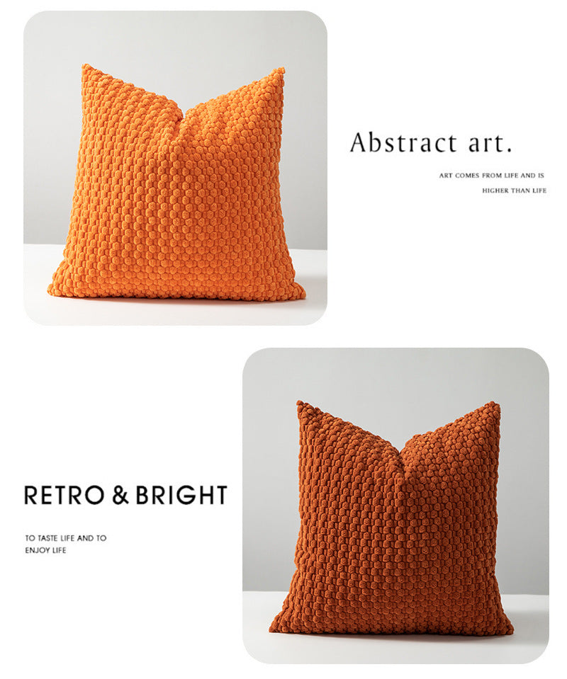 Corduroy Throw Pillow Cover — Soft Textured Cushion Cover for Sofa & Living Room