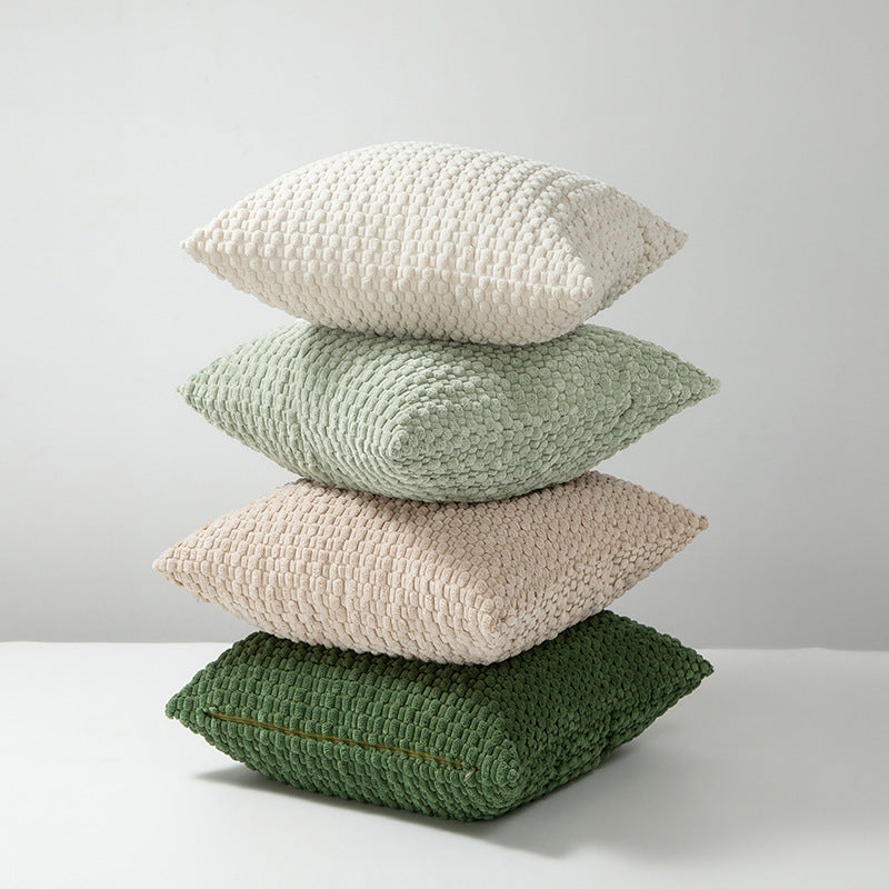 Corduroy Throw Pillow Cover — Soft Textured Cushion Cover for Sofa & Living Room