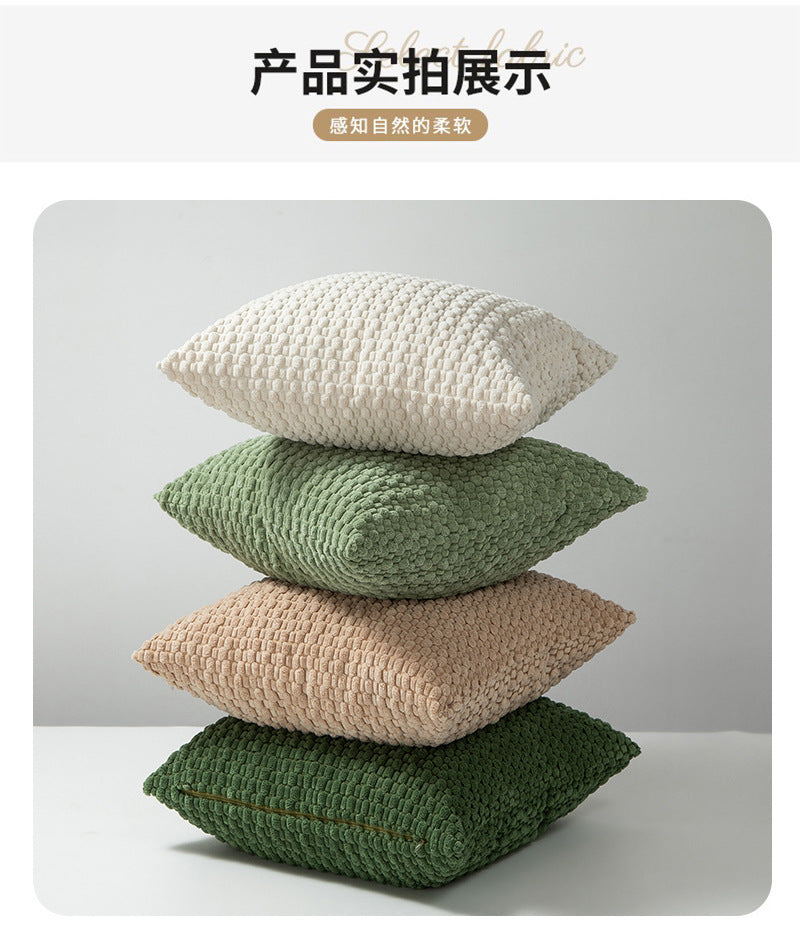 Corduroy Throw Pillow Cover — Soft Textured Cushion Cover for Sofa & Living Room
