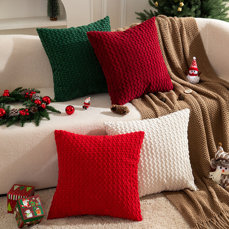 Corduroy Throw Pillow Cover — Soft Textured Cushion Cover for Sofa & Living Room