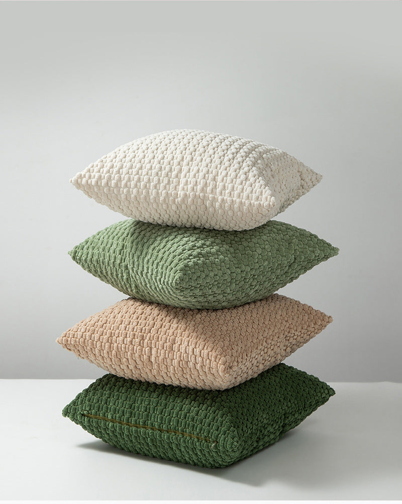 Corduroy Throw Pillow Cover — Soft Textured Cushion Cover for Sofa & Living Room