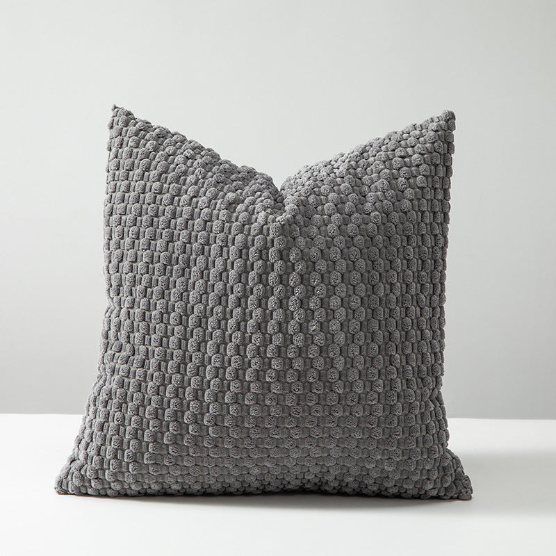 Corduroy Throw Pillow Cover — Soft Textured Cushion Cover for Sofa & Living Room