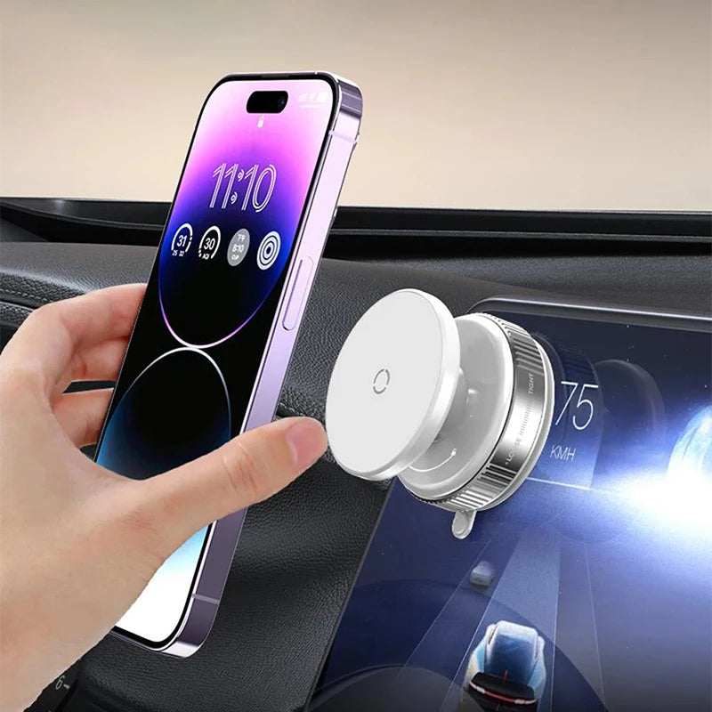 Magnetic Car Phone Holder — Multi-Angle Foldable Dashboard Mount