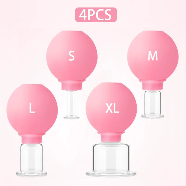 Silicone Vacuum Cupping & Massage Cup Set