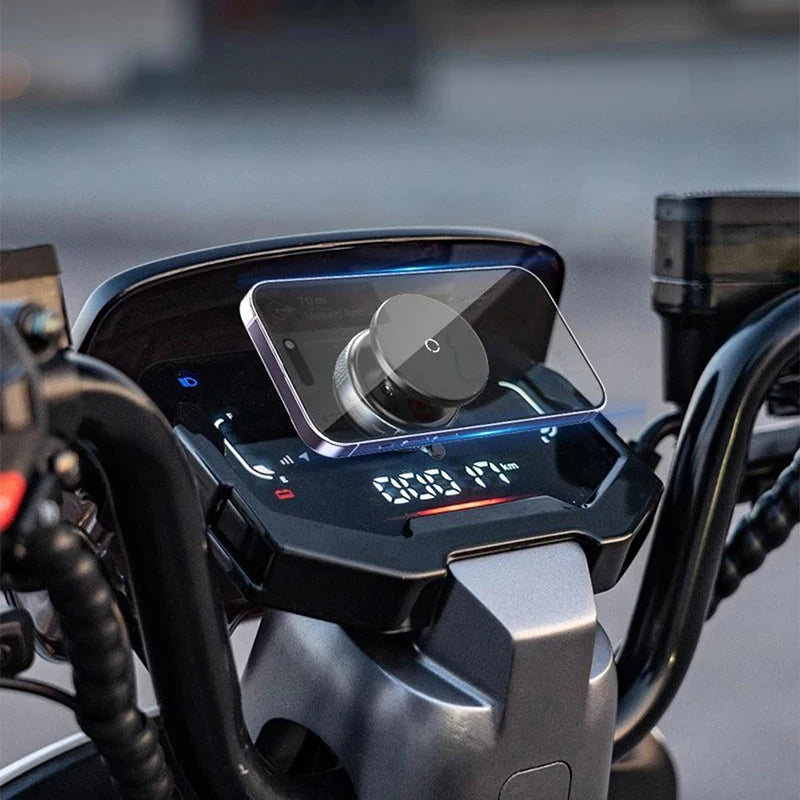 Magnetic Car Phone Holder — Multi-Angle Foldable Dashboard Mount