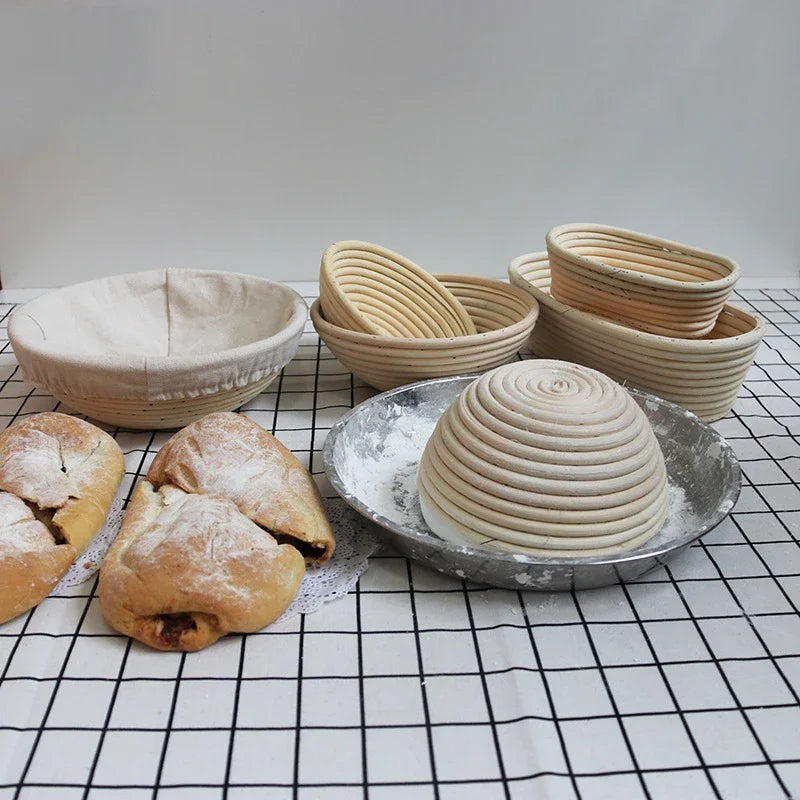 Oval Rattan Sourdough Proofing Basket — Banneton Bread Basket