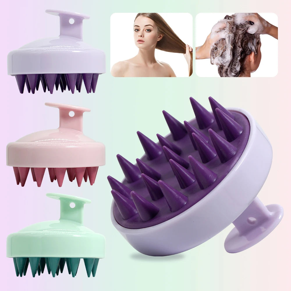Silicone Scalp & Hair Massage Brush