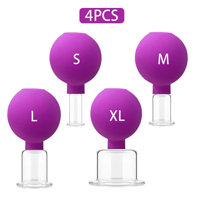 Silicone Vacuum Cupping & Massage Cup Set
