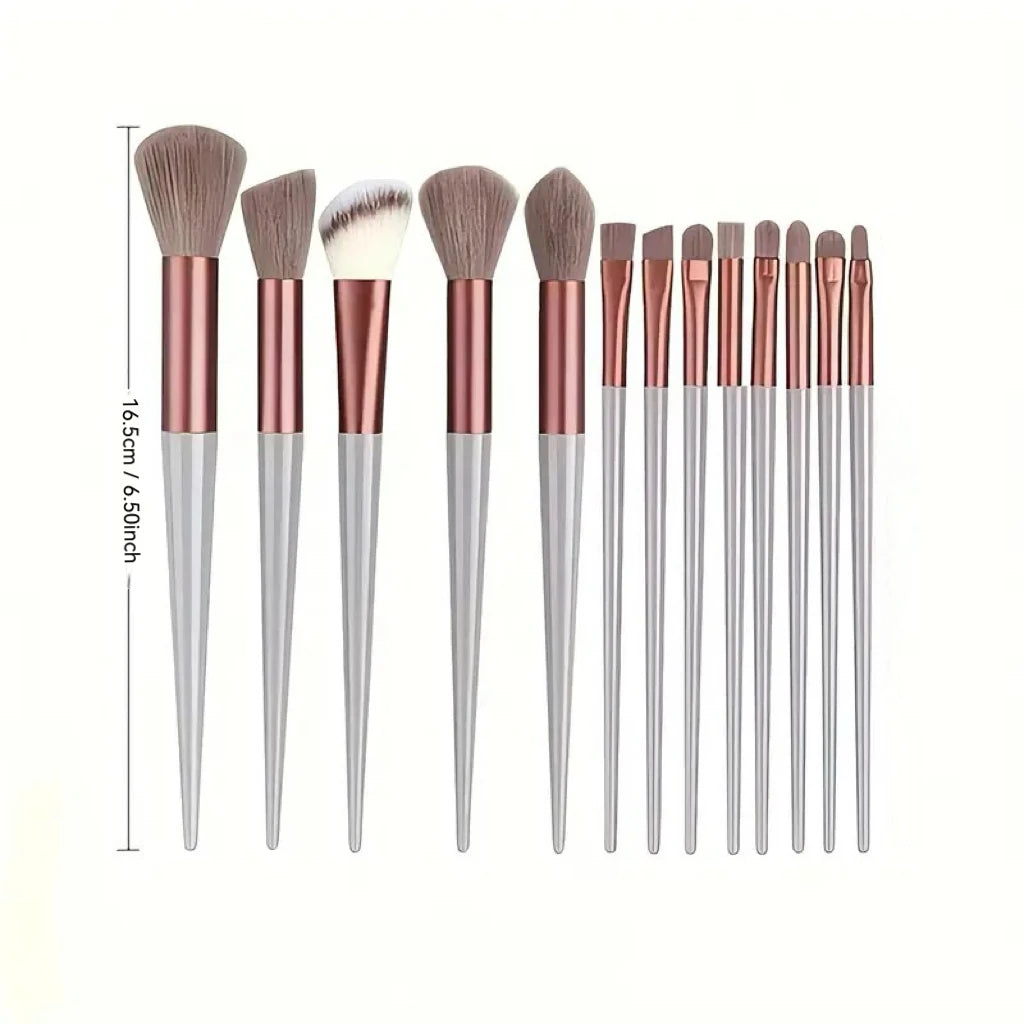 Professional Makeup Brush Set — Soft Fluffy Cosmetic Brushes