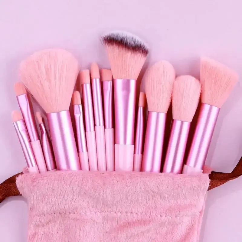 Professional Makeup Brush Set — Soft Fluffy Cosmetic Brushes