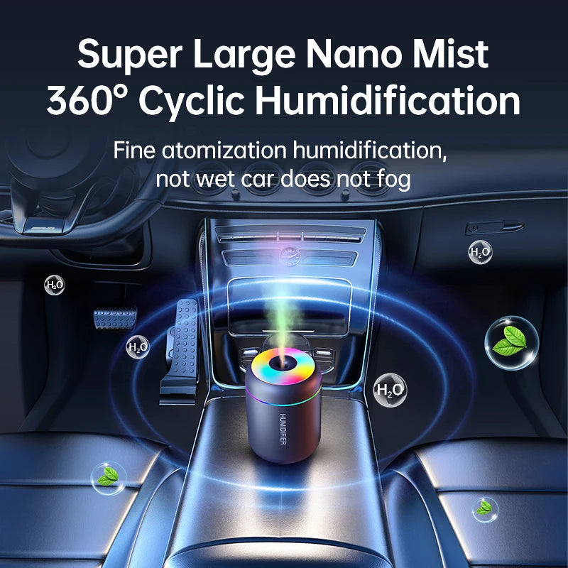 180ml Mini USB Aroma Diffuser & Humidifier for Car and Home