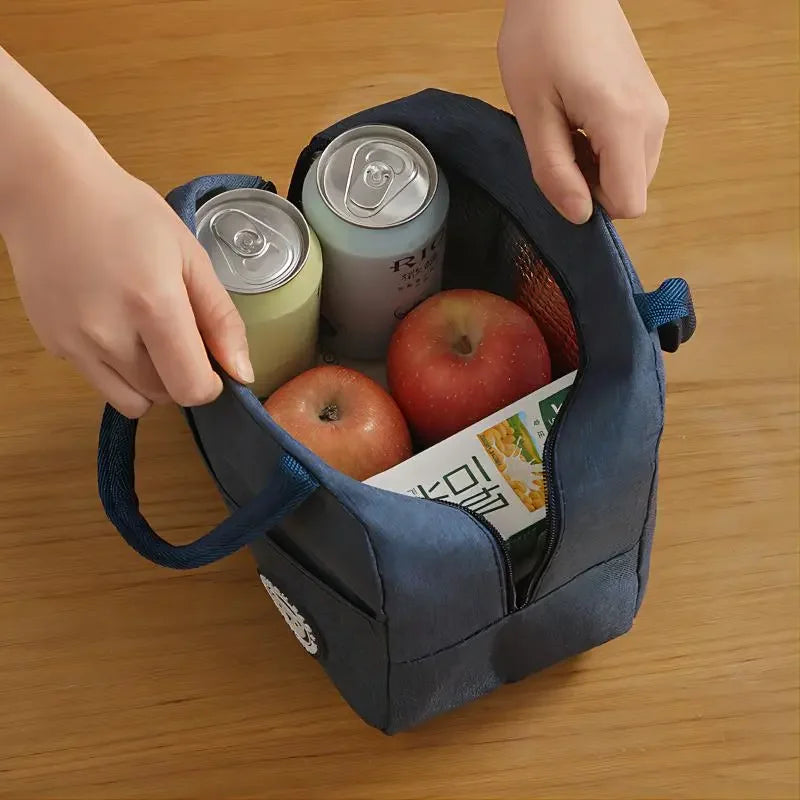 Insulated Lunch Bag with Aluminum Foil Lining — Keeps Food Fresh