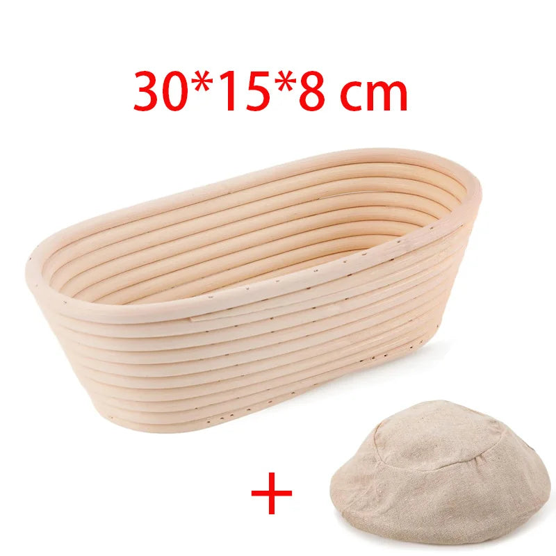 Oval Rattan Sourdough Proofing Basket — Banneton Bread Basket