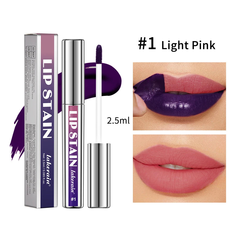 Long-Lasting Matte Lip Tint — Waterproof Peel-Off Formula