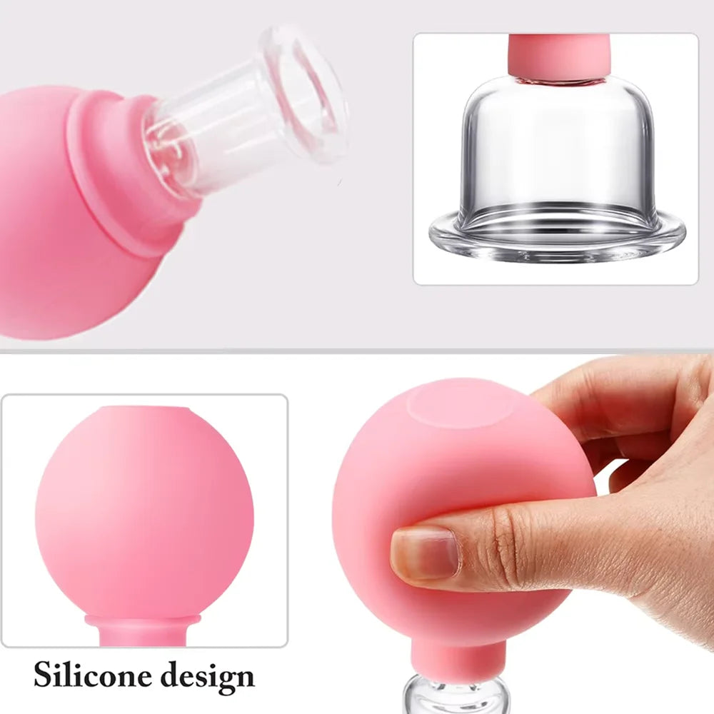 Silicone Vacuum Cupping & Massage Cup Set