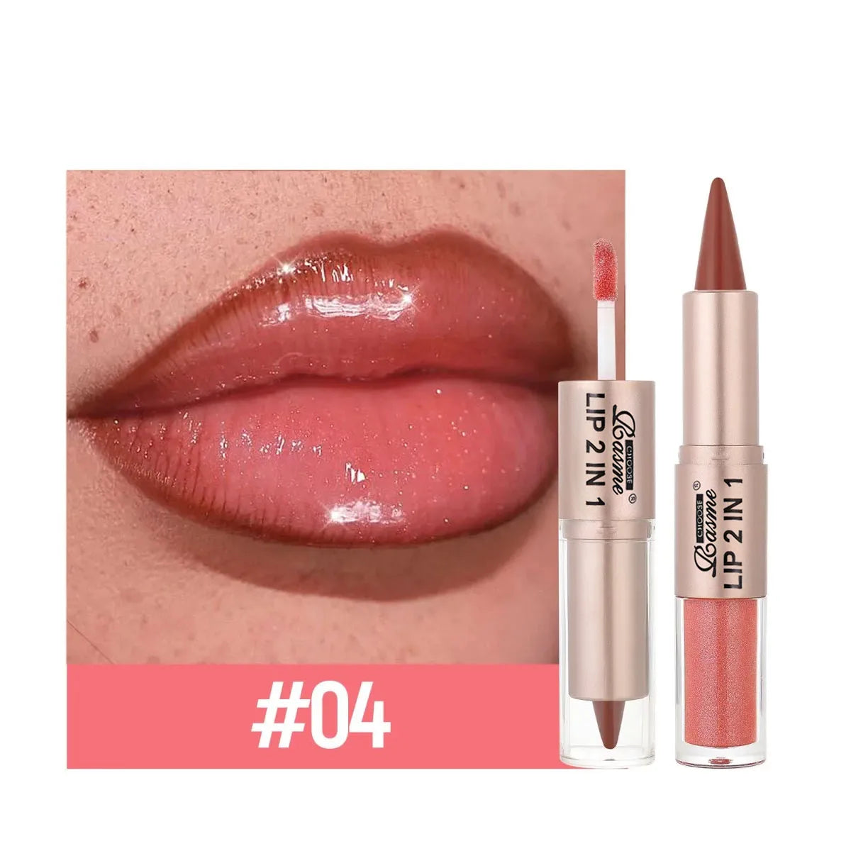 2-in-1 Gradient Lipliner & Lip Gloss Pen