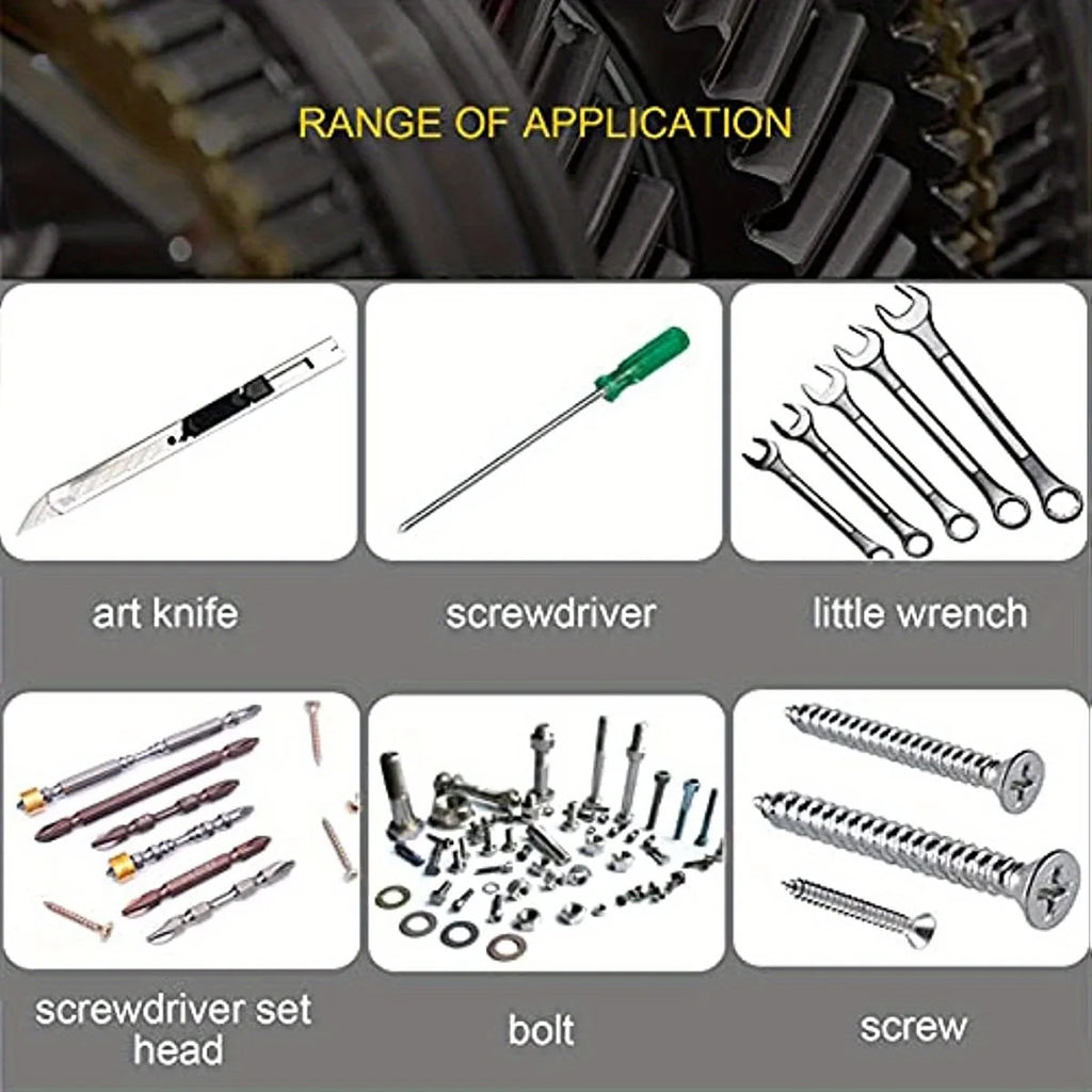 Magnetic Wristband Tool Holder — Holds Screws, Nails & Drill Bits