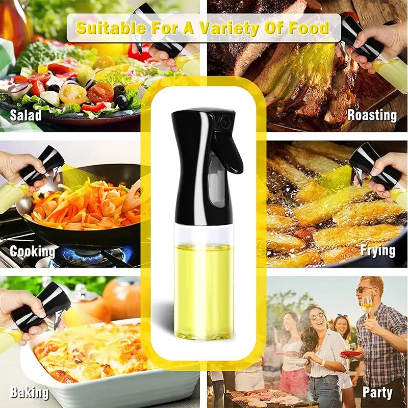Kitchen Oil Spray Bottle for Cooking, Baking & BBQ