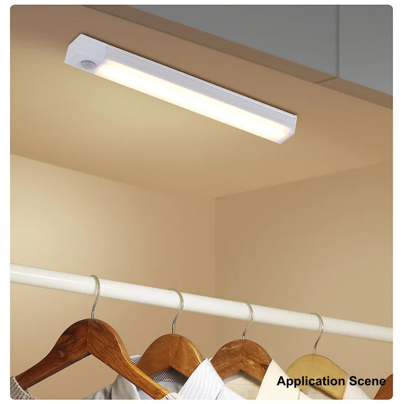 Rechargeable Magnetic LED Bar Light with Motion Sensor