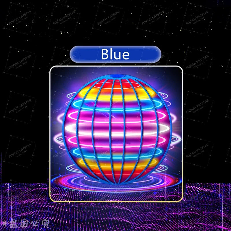 LED Flying Ball Toy — Gyroscopic Anti-Gravity Boomerang for Kids