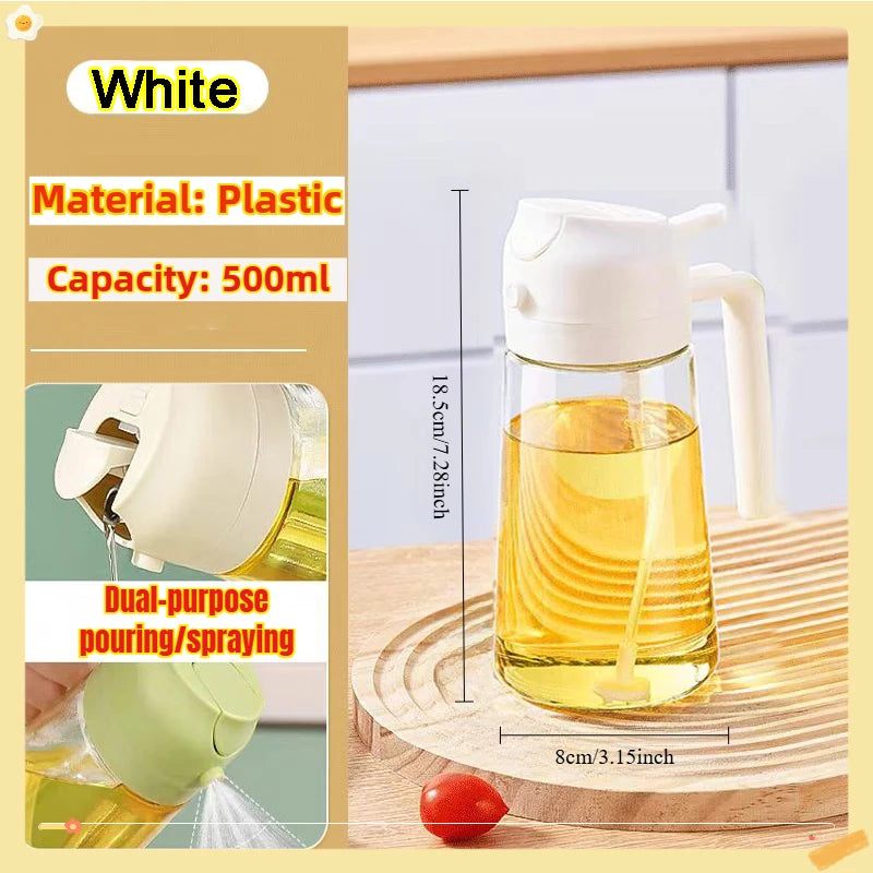 Kitchen Oil Spray Bottle for Cooking, Baking & BBQ