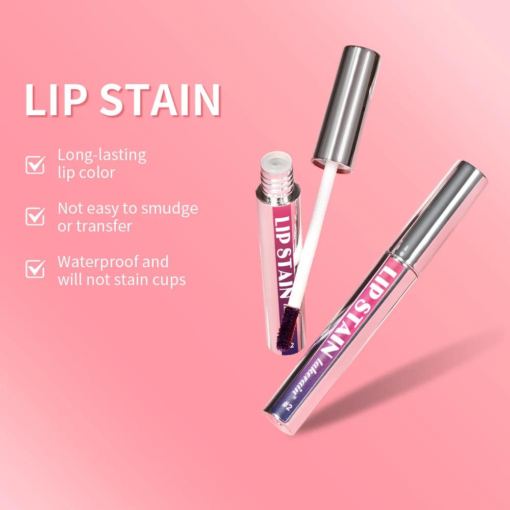 Long-Lasting Matte Lip Tint — Waterproof Peel-Off Formula