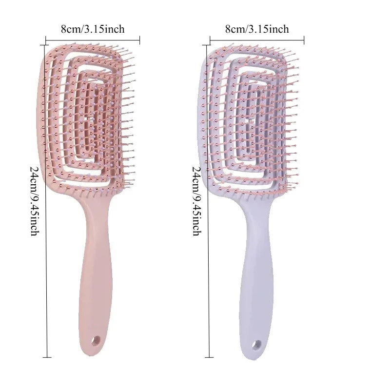 Volumizing Hair Massage Comb — Detangling & Scalp Stimulation
