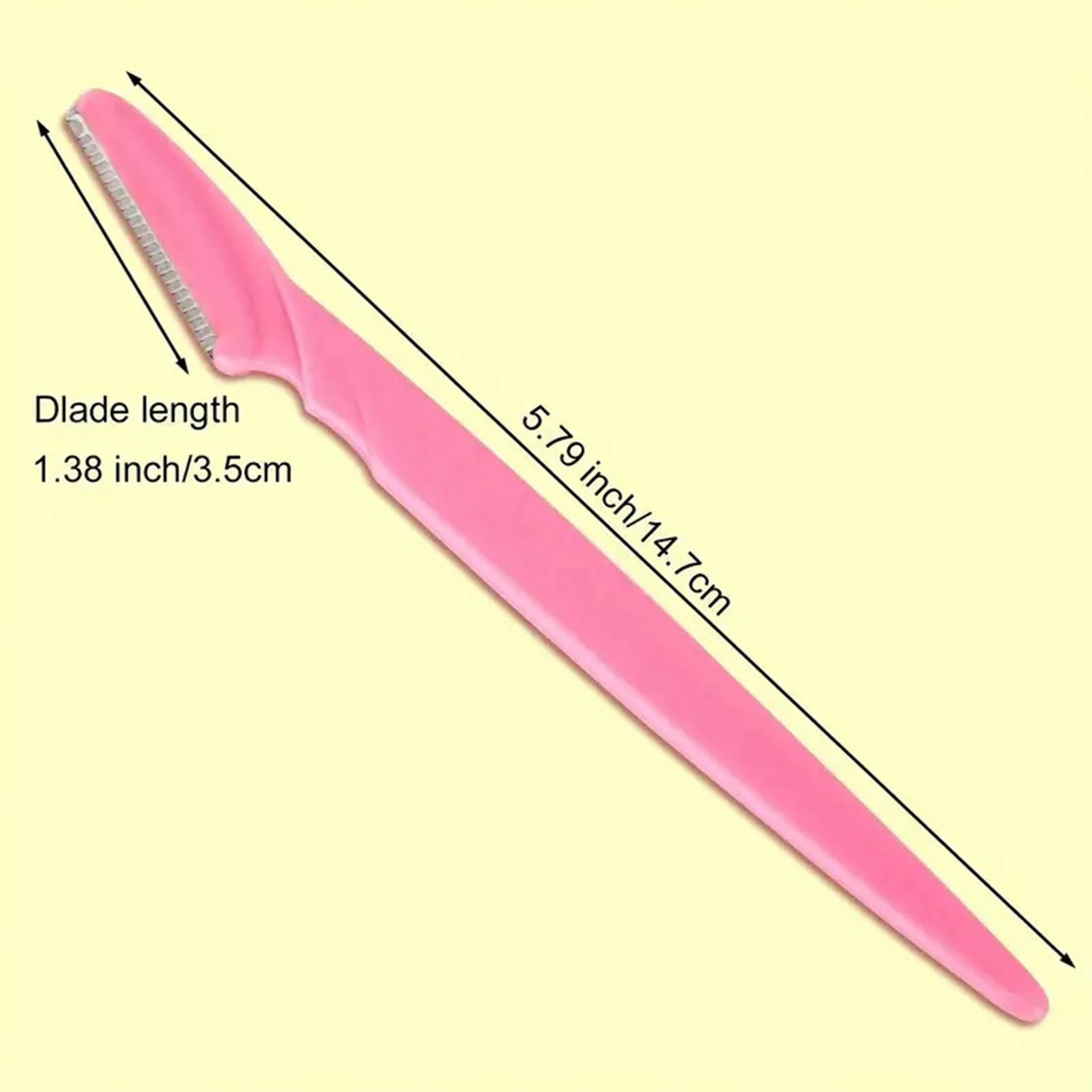Precision Eyebrow & Face Razor Set with Protective Cover