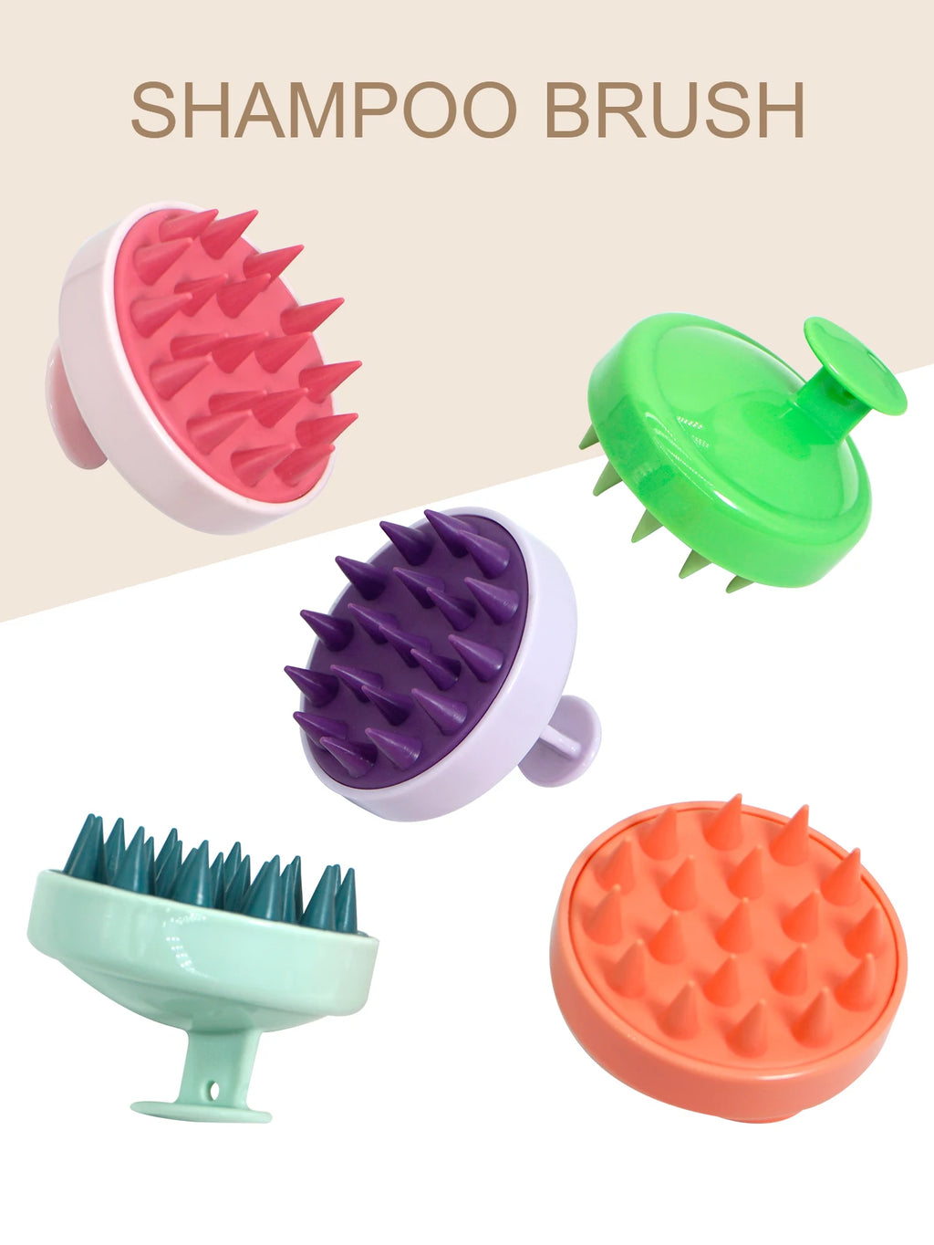Silicone Scalp & Hair Massage Brush
