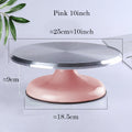 10-Inch Cake Decorating Turntable — Aluminum Alloy, Smooth Spin