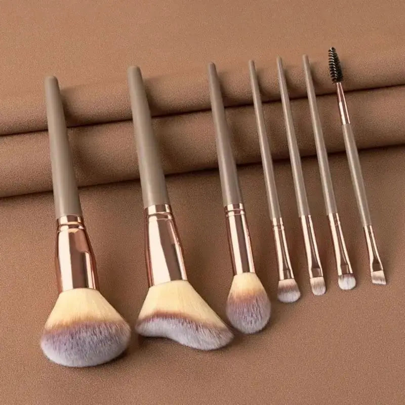 Professional Makeup Brush Set — Soft Fluffy Cosmetic Brushes