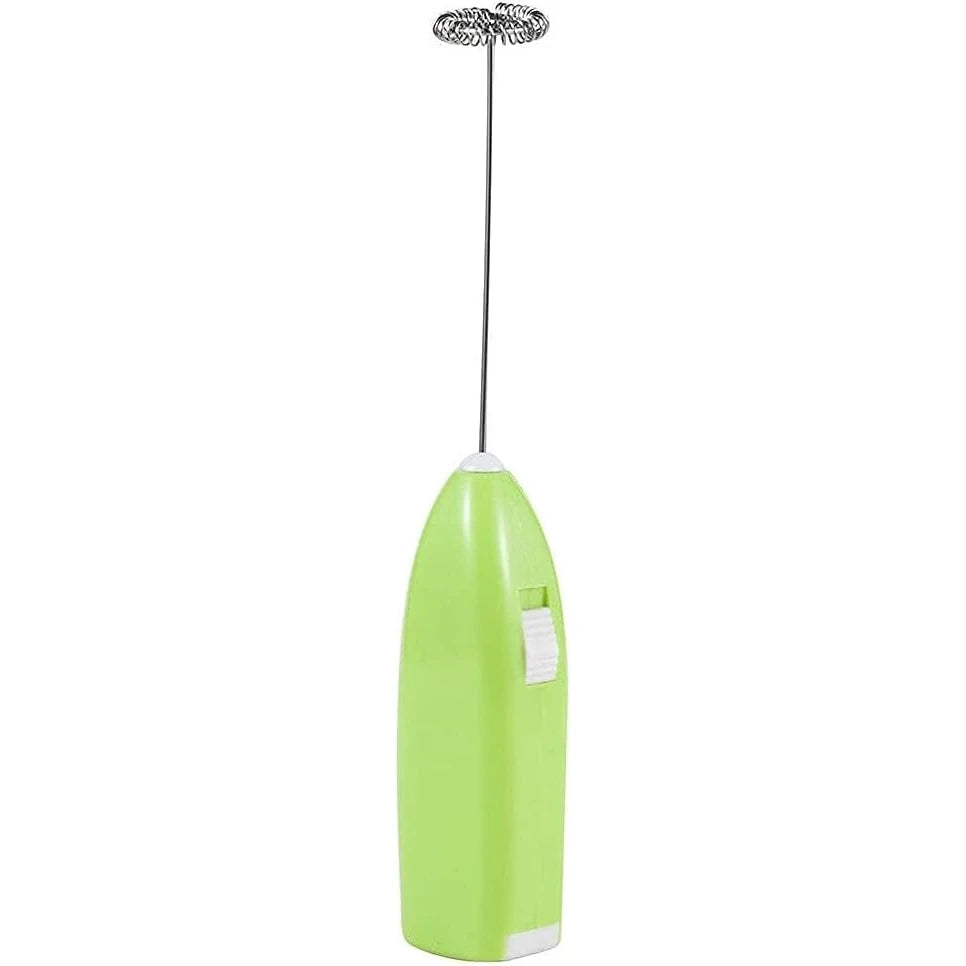 Mini Electric Milk Frother & Egg Beater — Battery Powered