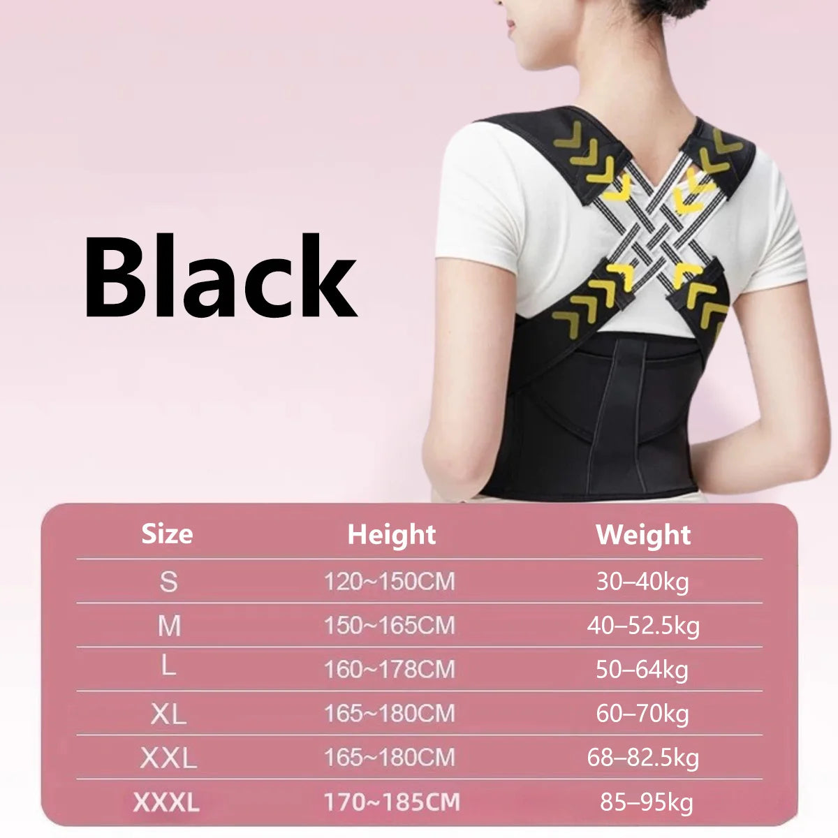 Posture Corrector for Women & Men – Back Support Brace for Office & Everyday Use