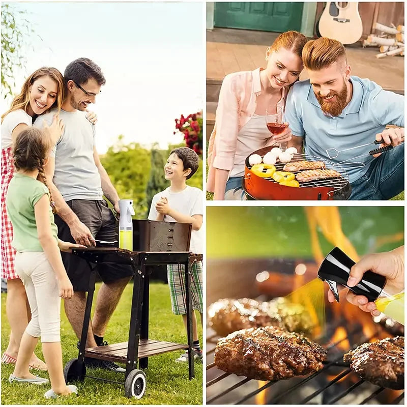 Kitchen Oil Spray Bottle for Cooking, Baking & BBQ