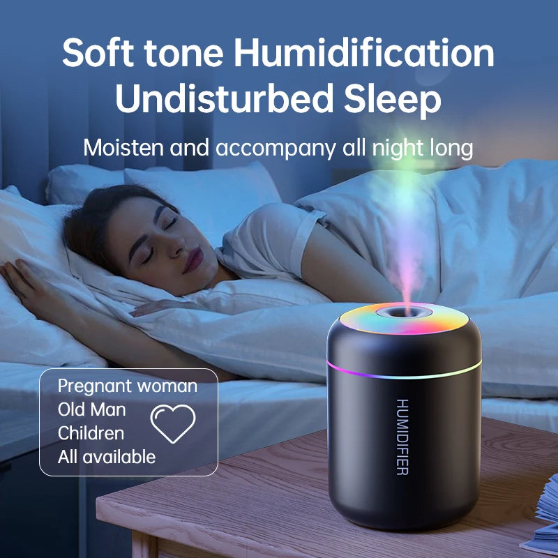 180ml Mini USB Aroma Diffuser & Humidifier for Car and Home