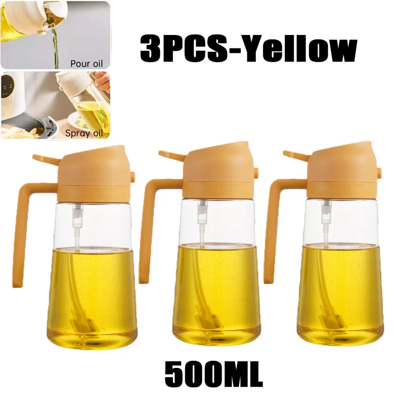 Kitchen Oil Spray Bottle for Cooking, Baking & BBQ