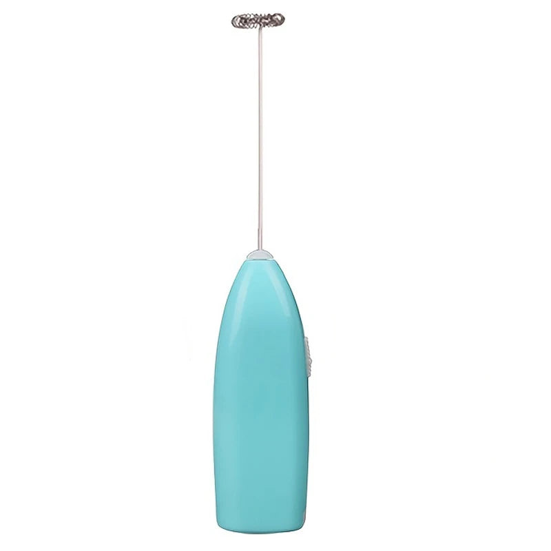 Mini Electric Milk Frother & Egg Beater — Battery Powered