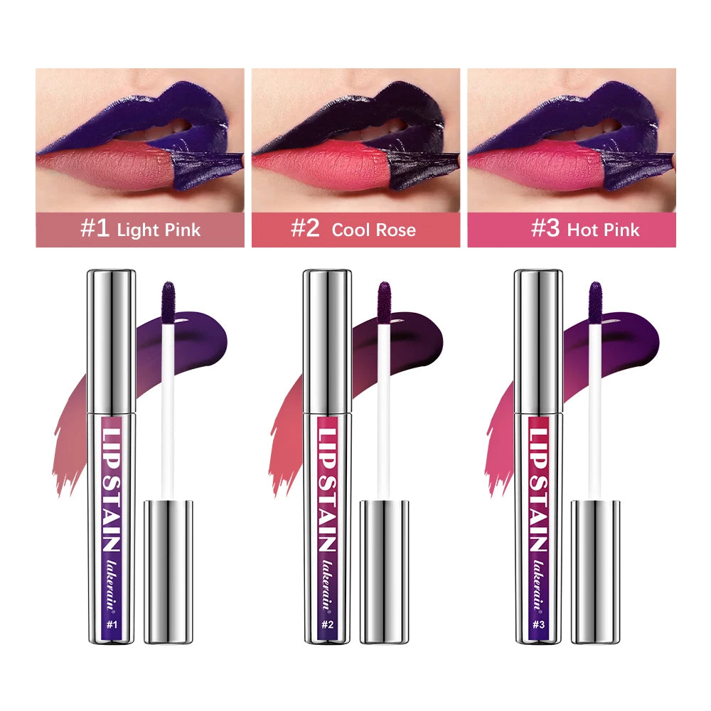 Long-Lasting Matte Lip Tint — Waterproof Peel-Off Formula
