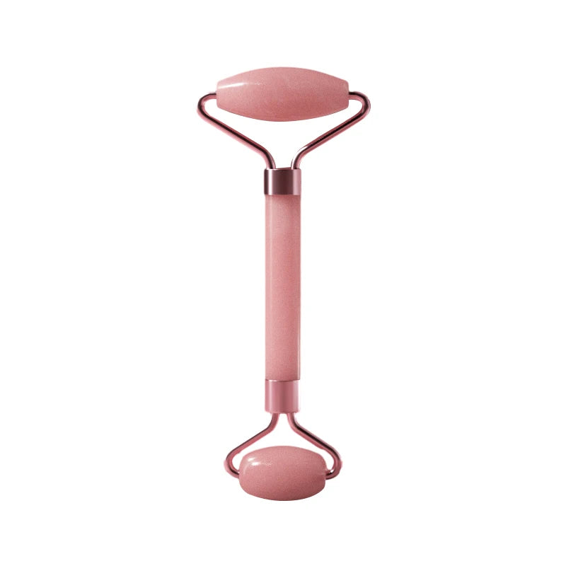 Jade Face Massager – Gua Sha Facial Roller for Skin Care & Anti-Aging