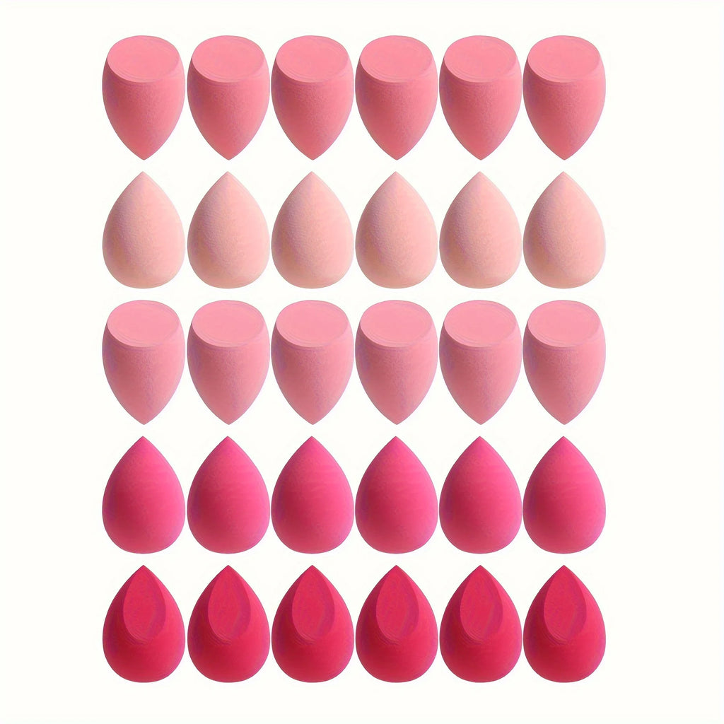 Makeup Sponge Set — 7 or 18 Piece Beauty Blender for Foundation, BB Cream & Powder