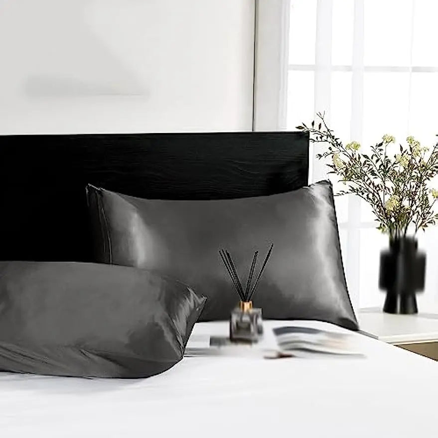 Satin Silk Pillowcase Set of 2 — Standard Size