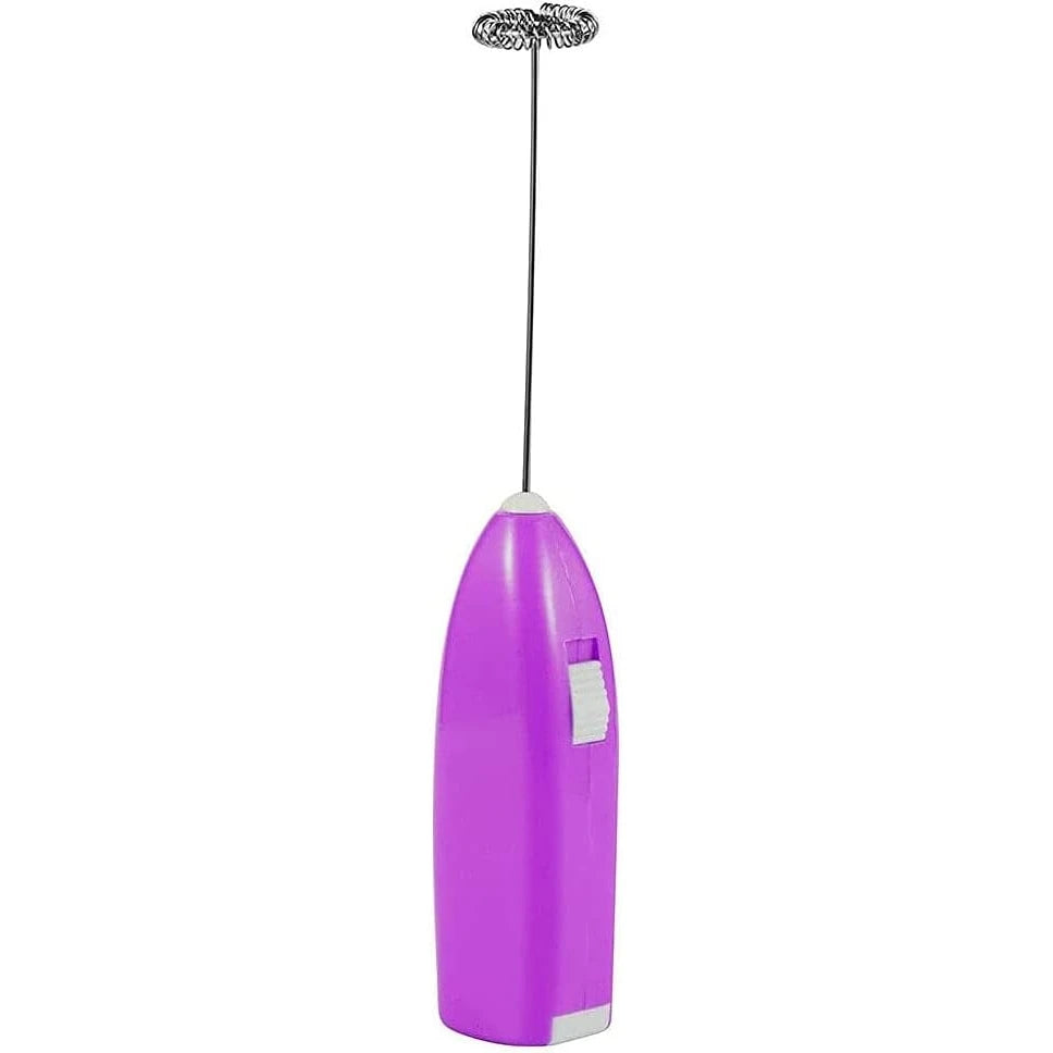 Mini Electric Milk Frother & Egg Beater — Battery Powered