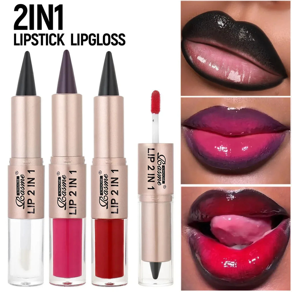 2-in-1 Gradient Lipliner & Lip Gloss Pen