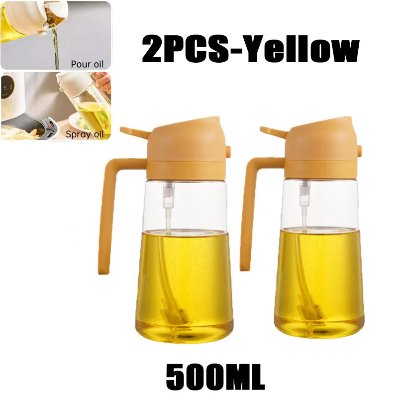 Kitchen Oil Spray Bottle for Cooking, Baking & BBQ