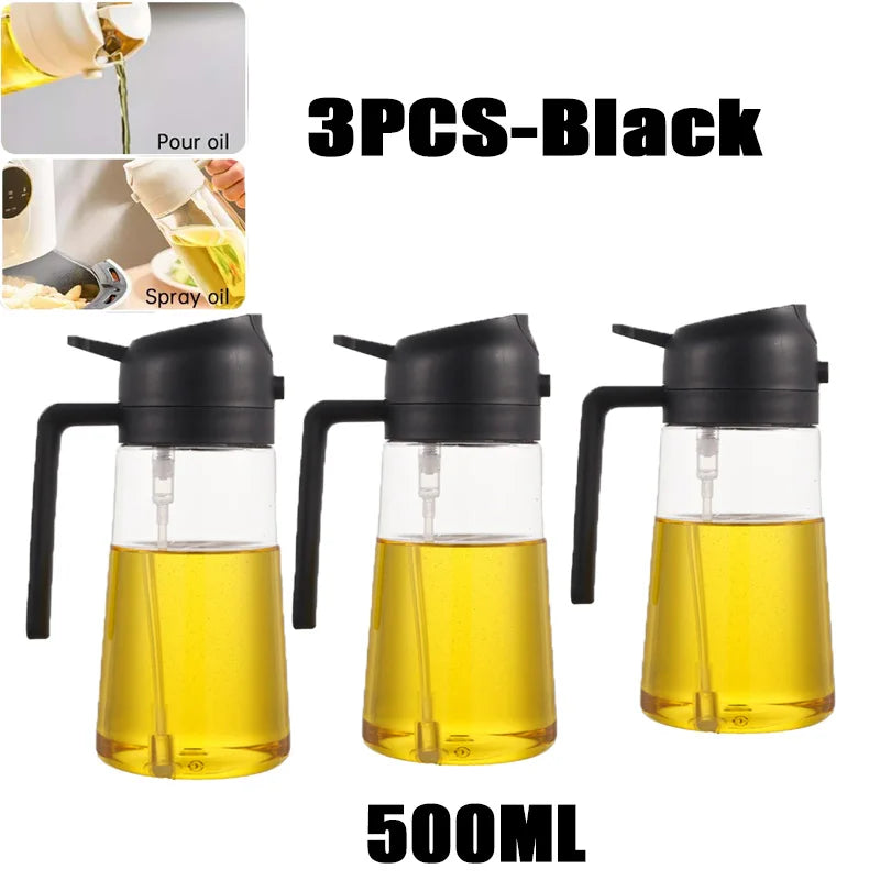 Kitchen Oil Spray Bottle for Cooking, Baking & BBQ